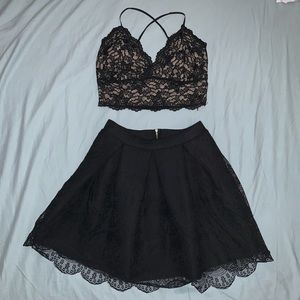 Charlotte Russe Lace Skirt (SOLD)